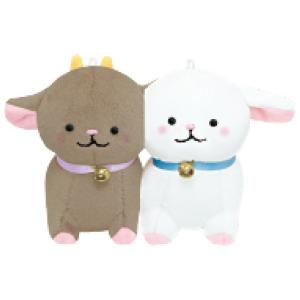 クラ115967 【オリジナル】ニコぬいキーホルダー【ヤギ】【山羊