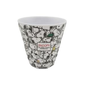 マリSPZ-2290　【スヌーピー】【SNOOPY】メラミンカップ【オールスヌーピー】【ピーナッツ】【ウッドストック】【すぬーぴー】【アニメ】【キャラクター】【コ…
