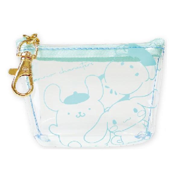 ティSR-5544102MT　【サンリオキャラクターズ】chocotto三角クリアポーチ【ミント】【...