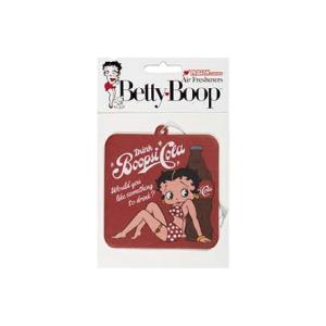 ショ151126　【アメリカン雑貨】【BettyBoop】【ベティ・ブープ】エアフレッシュナー【BETTY COLA】【ベティちゃん】【アメリカ】【USA】【アメキャラ】【フレ…