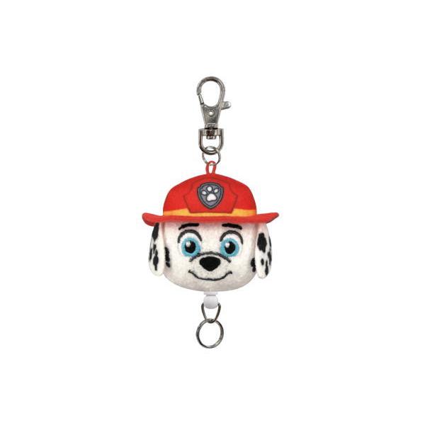 エス16335　【パウ・パトロール】【PAW Patrol】マスコットリールキーホルダー【マーシャル...