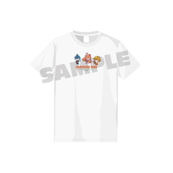 cm-0017-08-S　【チェンソーマン】Tシャツ【S】【デンジ・早川アキ・パワー】【アニメ】【推...