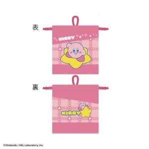 マル4585021100　【星のカービィ】巾着【S】【ワープスター】【カービィ】【ゲーム】【カービー】【任天堂】【ポーチ】【ケース】【小物入れ】【きんちゃく】…