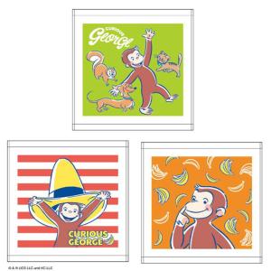 マル4765030000 【送料無料】【おさるのジョージ】ハンドタオル3枚組