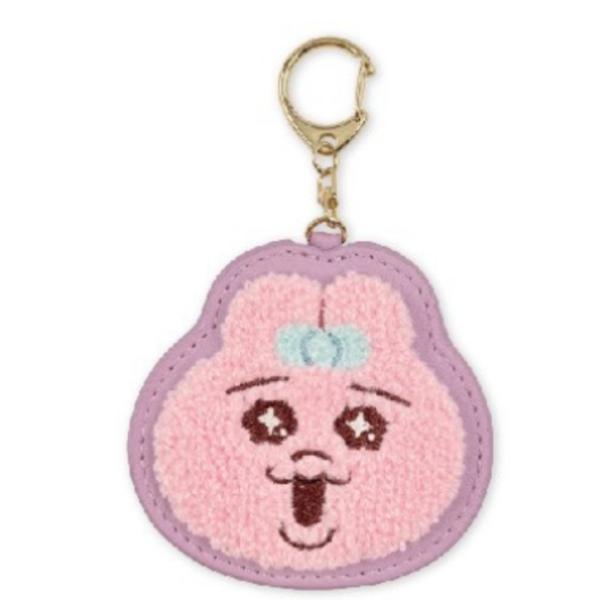 マリOPN-016  【おぱんちゅうさぎ】【サガラシリーズ】キーホルダー【パープル】【紫】【んぽちゃ...