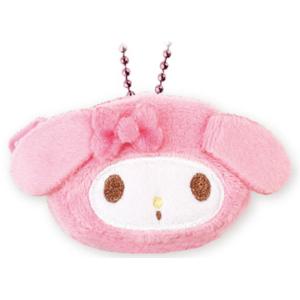 マイメロディ カラビナ付きぬいぐるみファスナーマスコット ミニポーチ