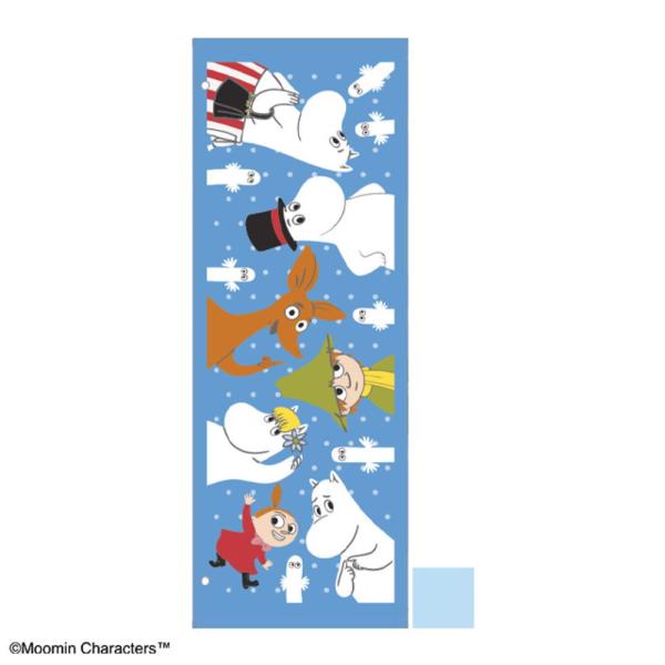 マル1505014200  【MOOMIN】【ムーミン】ジュニア用バスタオル【メニーフェイス】【ミイ...