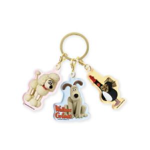 BOX〉ウォレスとグルミット 刺繍缶バッジ ティーズファクトリー