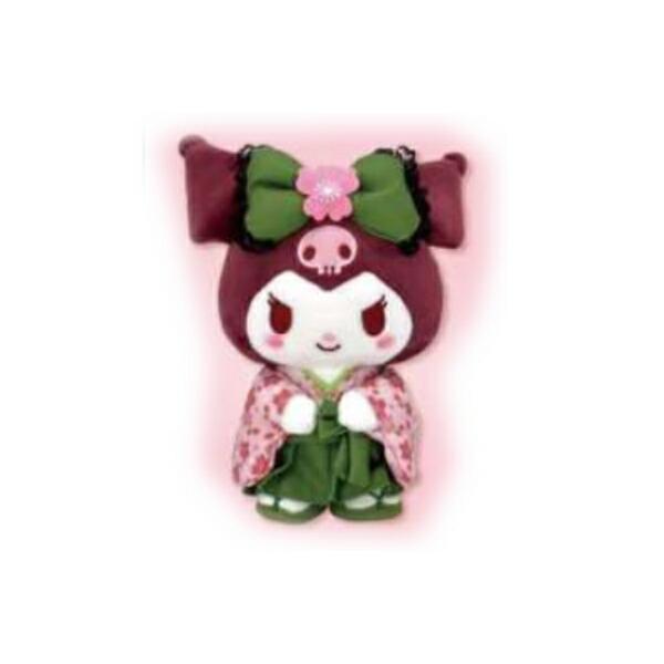 ナカ204219-24　【送料無料】【サンリオキャラクターズ】ぬいぐるみ【S】【抹茶着物】【クロミ】...