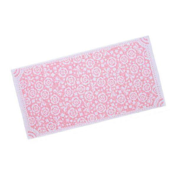 ナス047870　【オリジナル】【ふわっがうれしい】バスタオル1P【ピンク】【フルブルーム】【花柄】...