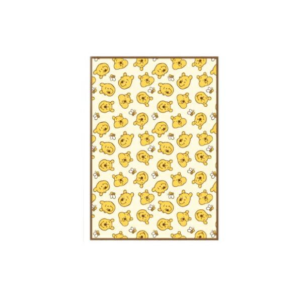 マル2245034700【ディズニーキャラクター】毛布【フェイシーズN】【くまのプーさん】【映画】【...