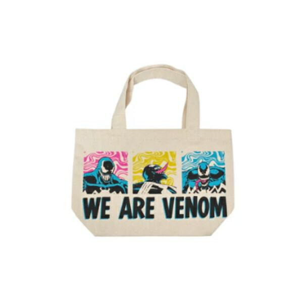 スモSP3005 【送料無料】【マーベルキャラクター】マチ付きバッグ【ロゴ】【ヴェノム】【アメコミ】...