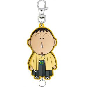 エス17481 【送料無料】【クレヨンしんちゃん】【ニッポンアートシリーズ】ラバーリールキーホルダー...