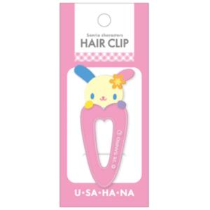 カミ306078 【サンリオキャラクターズ】ヘアクリップ【ウサハナ】【ピン】【留め】【髪の毛】【ヘア...