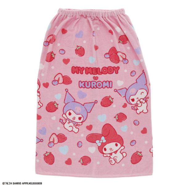 マル3765006300 【送料無料】【サンリオキャラクターズ】80丈巻きタオル【ストロベリーキュー...