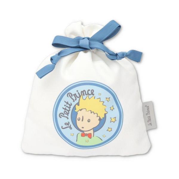 ゾウ8800 【星の王子さま】巾着袋【アイボリー】【絵本】【ポーチ】【ケース】【小物入れ】【袋】【収...