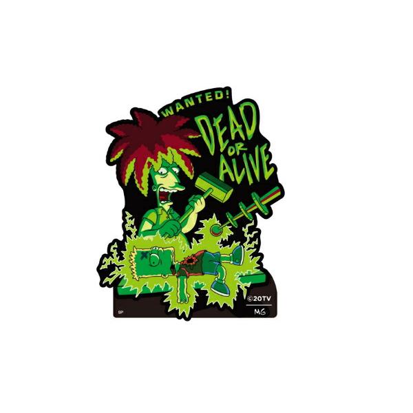 スモSSD1064 【送料無料】【ザ・シンプソンズ】【The Simpsons】アウトドアステッカー...