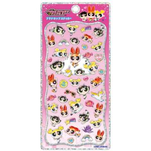 カミ306601 【送料無料】　パワーパフガールズ　プチドロップステッカーパワパフ　アメキャラ　アニ...