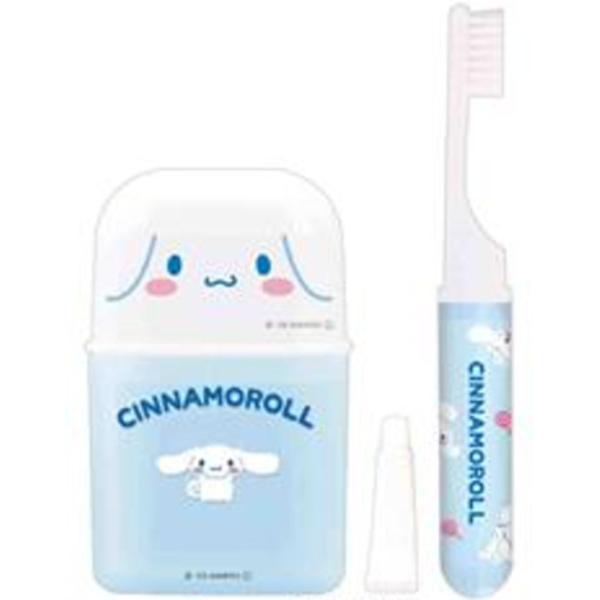 クラ132452 サンリオキャラクターズ　ハミガキセットシナモロール　シナモン　歯ブラシ　歯磨き　ケ...