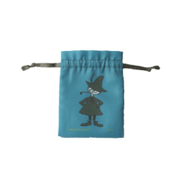 ゾウ1707 【送料無料】　ムーミン　Moomin　タイニー巾着グリーン　緑　スナフキン　アニメ　絵...