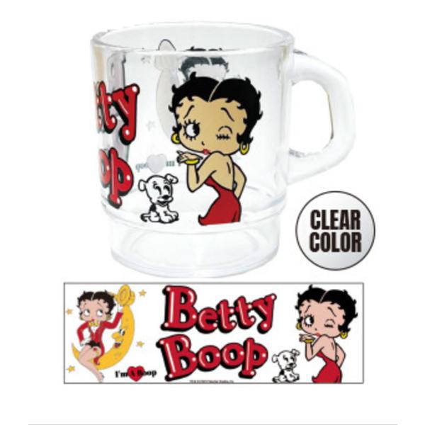 ショ163914 【アメリカン雑貨】【BettyBoop】【ベティ・ブープ】ミルキースタッキングマグ...