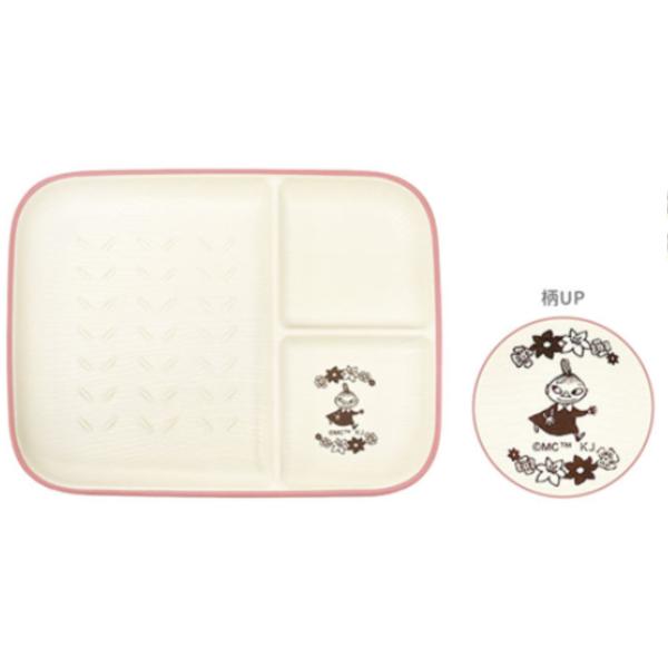 カミ227168【送料無料】　日本製　ムーミン　Moomin　トーストプレートリトルミイとお花　アニ...