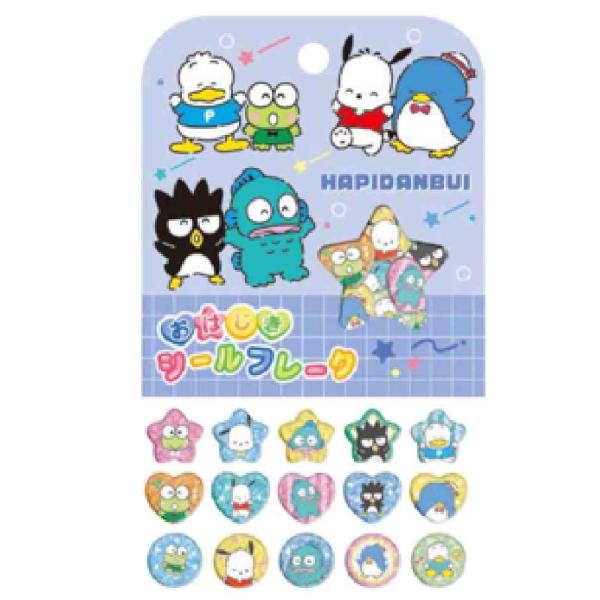 クラ13402210枚セット　セット　セット商品　サンリオキャラクターズ　おはじきシールフレークはぴ...