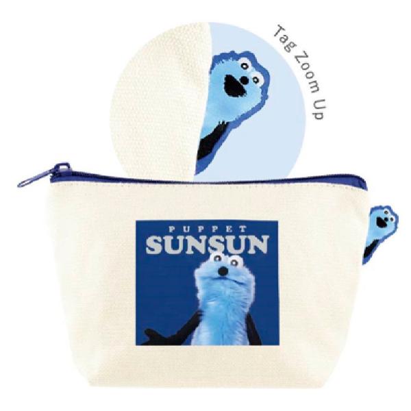 ティPS-5544449UP【送料無料】【パペットスンスン】ぴょこっとポーチ【アップ】【キャラクター...