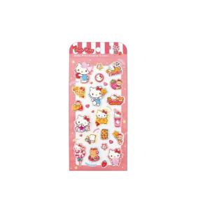 ティSR-5562001HK サンリオキャラクターズ　ジュエルマシュマロステッカーズハッピーダイナー　ハローキティ　ステッカー　シール　プチ　ミニ　ワ