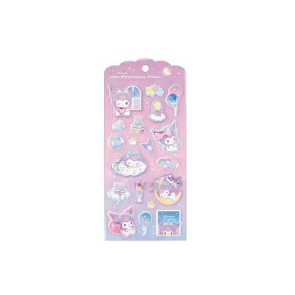 ティSR-5562002SK サンリオキャラクターズ　ジュエルマシュマロステッカーズスイートドリーム...