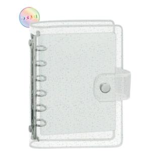 カミ229695 オリジナル クリアシールバインダーラメブルー 青 シール帳
