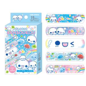 あわわちゃん カミオジャパン ステッカー 光るプチドロップステッカー