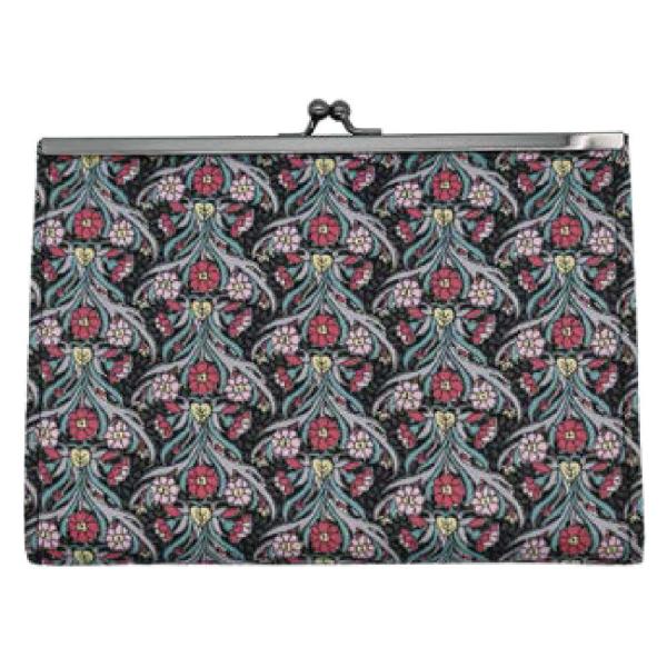 オオGA38-WM02 【送料無料】　Ripple　リップル　がま口ジャバラマルチケースブラック　黒...