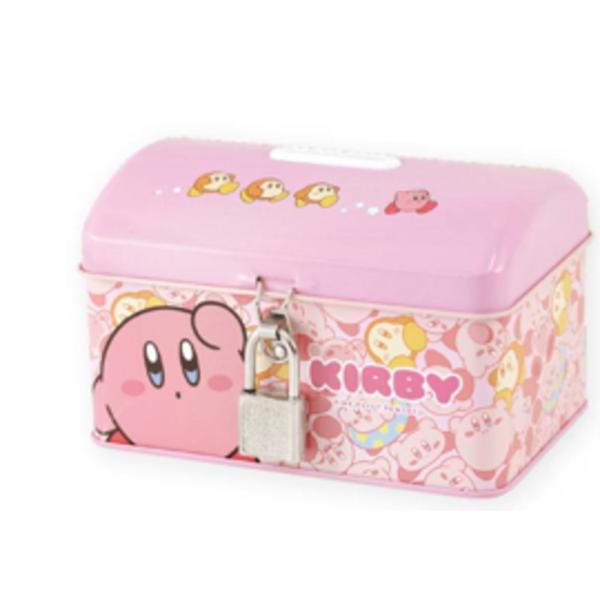 ティHK-5545388MK 【送料無料】　星のカービィ　カギ付き缶バンクむぎゅっとカービィ　ゲーム...