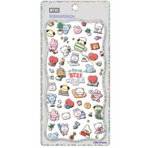 カミ229485 BT21 LINE FRIENDS ラインフレンズ プチドロップステッカー