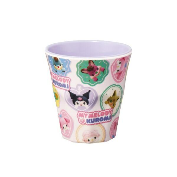 スケ679933 サンリオキャラクターズ　メラミンタンブラーNetflix柄　マイメロディ　クロミ　...