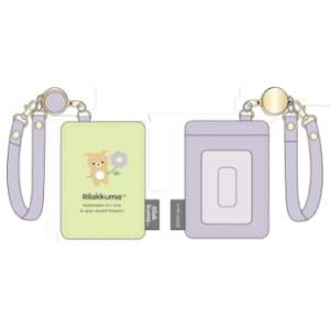 ケイCRT8-RK 【送料無料】　リラックマ　RIRAKKUMA　リール付きパスケースりらっくま　サ...