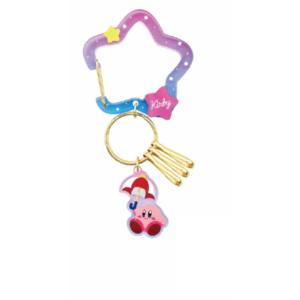 エス18240 星のカービィ　ぷわぷわアクリルカラビナチャームパラソル　カービィ　ゲーム　カービー　任天堂　キーホルダー　キーリング　チャーム　鍵　雑