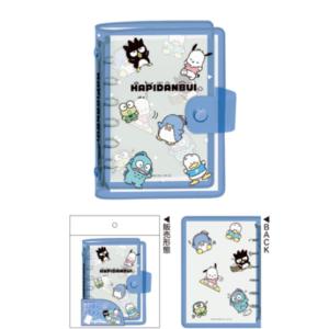 カミ307694 サンリオキャラクターズ　シールバインダーはぴだんぶい　ハピブイ　シール帳　ファイル　ステッカー　文房具　雑貨　グッズ　かわいい