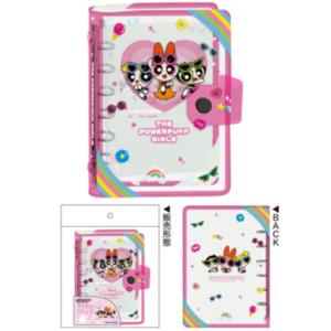 カミ307696 パワーパフガールズ　シールバインダーパワパフ　アニメ　アメキャラ　シール帳　ファイル　ステッカー　文房具　雑貨　グッズ　かわいい