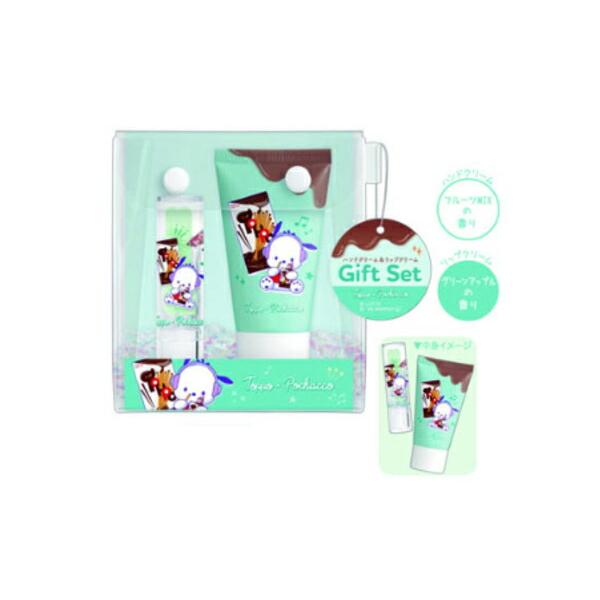 4412 【送料無料】　ロッテ×サンリオキャラクターズ　ハンドクリームアンドリップクリームギフトセッ...