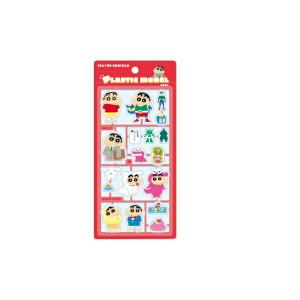 ティKS-5562085SI クレヨンしんちゃん 　プラスチックモデル風シールしんちゃん　しんのすけ　アニメ　漫画　映画　シール　ステッカー　ミニ　プ