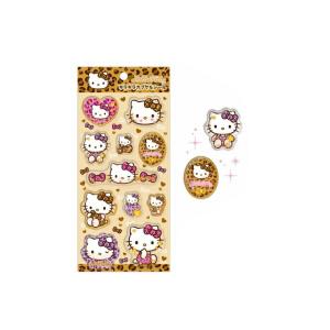 ケイKT-KCP-HY 【10個セット】　【セット】　【セット商品】　サンリオキャラクターズ　キラキラカプセルシールヒョウ　ハローキティ　シール　ステ