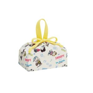 スケ733666 【日本製】　スヌーピー　SNOOPY　マチ付き巾着ピーナッツ　ウッドストック　すぬーぴー　アニメ　キャラクター　ポーチ　ケース　小物