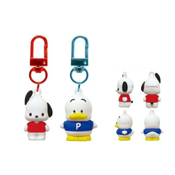 ケイSAC-PK-PA 【送料無料】　サンリオキャラクターズ　PVCペアキーホルダーポチャッコ×あひ...