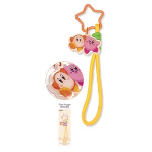 エス18832 星のカービィ　ロープキーリングストラップ　カービィとワドルディ　カービー　ゲーム　任天堂　キーホルダー　キーリング　チャーム　鍵　雑貨