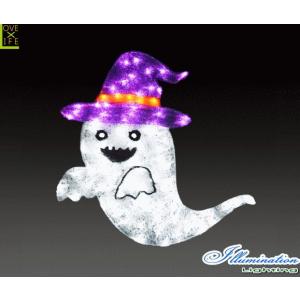 2DAACR-GHOST2A【ハロウィン】2Dゴースト【A】【ゴースト】【おばけ】【ゆうれい】【クリスマス】【イルミネーション】【電飾】【装飾】【飾り｜ishidaya-co