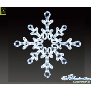 SALRM-TC-SLFS【イルミネーション】ツインクルスノーリーフ【S】【雪】【結晶】【スノー】【フレーク】【クリスタル】【LED】【フォルム】【電｜ishidaya-co