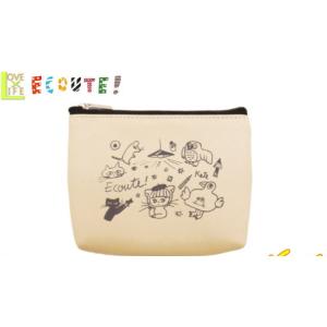 M809114 エクート ラインティシュポーチ アイボリー ECOUTE