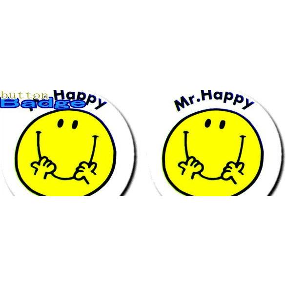 【送料無料】ミスターメン アンド リトルミス【Mr.happy】人気の缶バッジを大量投入！服やバック...